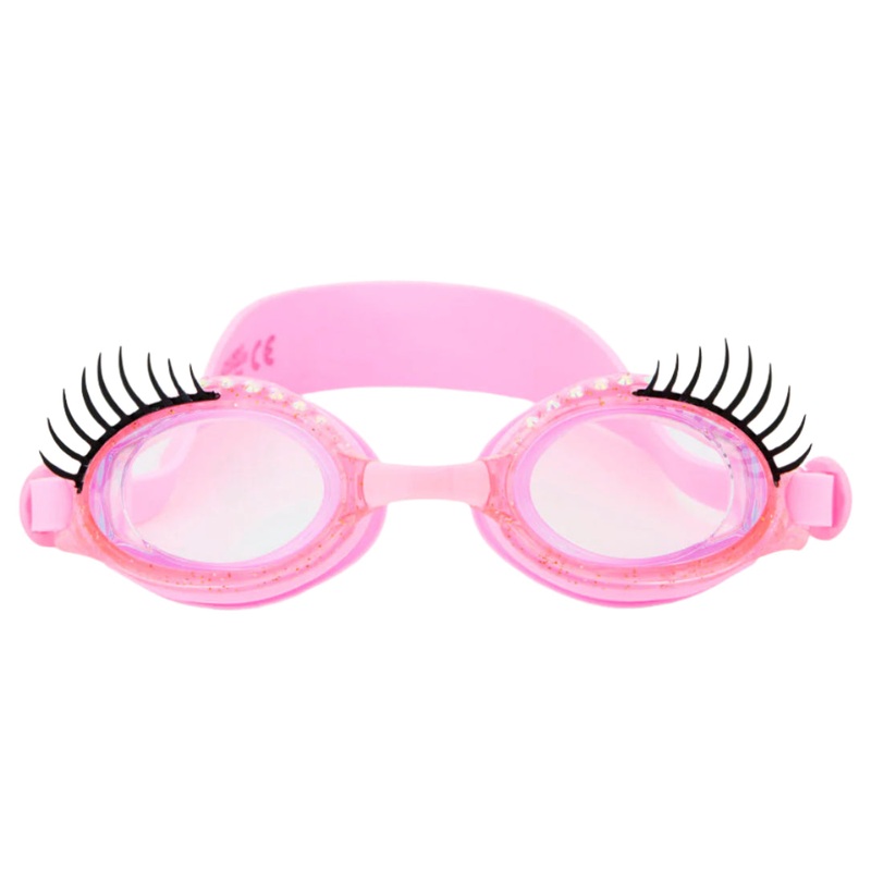 Powder Puff Pink Splash Lash Kids’ Swim Goggles