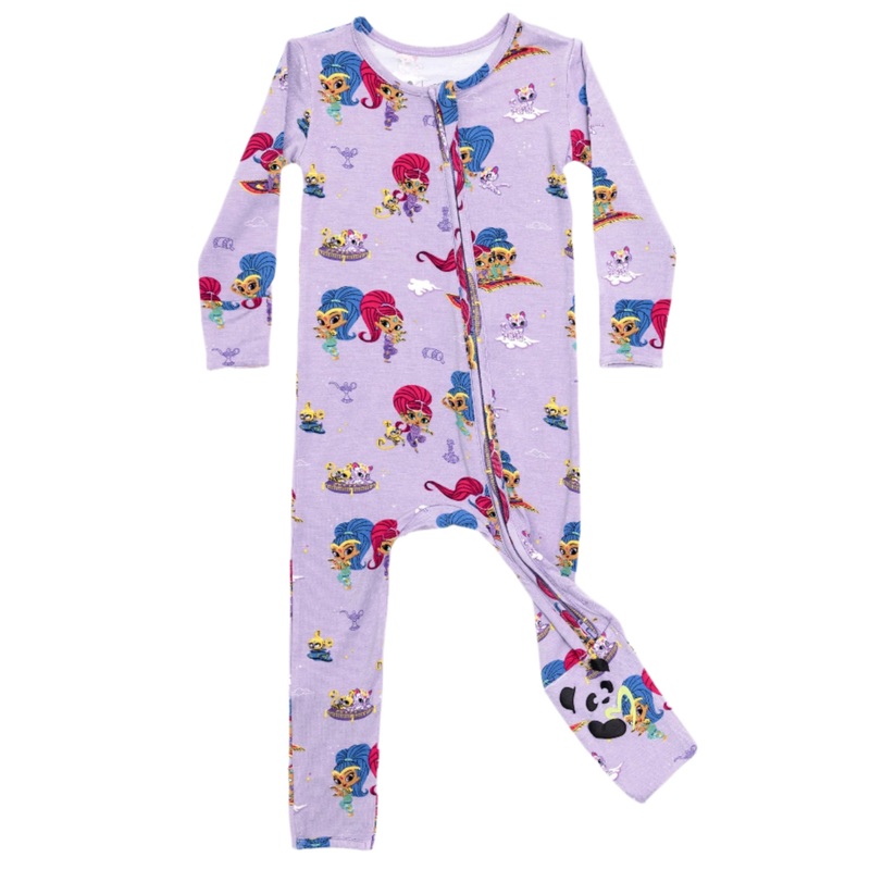 Shimmer and Shine Bamboo Convertible Footie