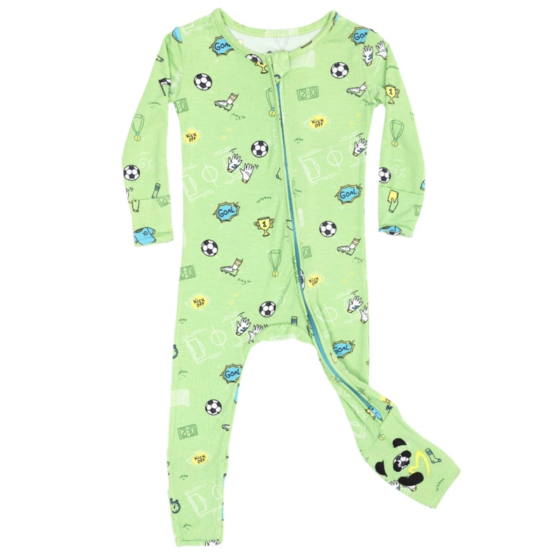 Soccer Bamboo Convertible Footie