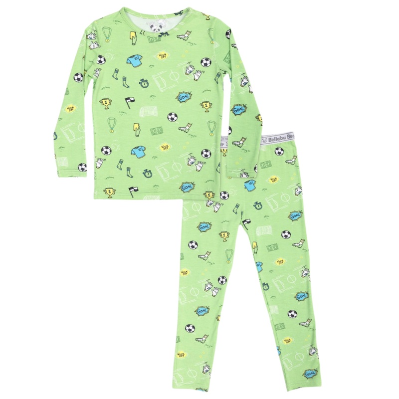 Soccer Bamboo Kids Pajamas