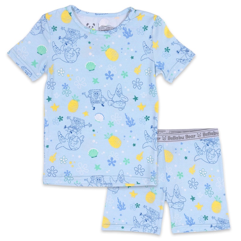 SpongeBob SquarePants: Fun Bamboo Kids Pajama Short Set