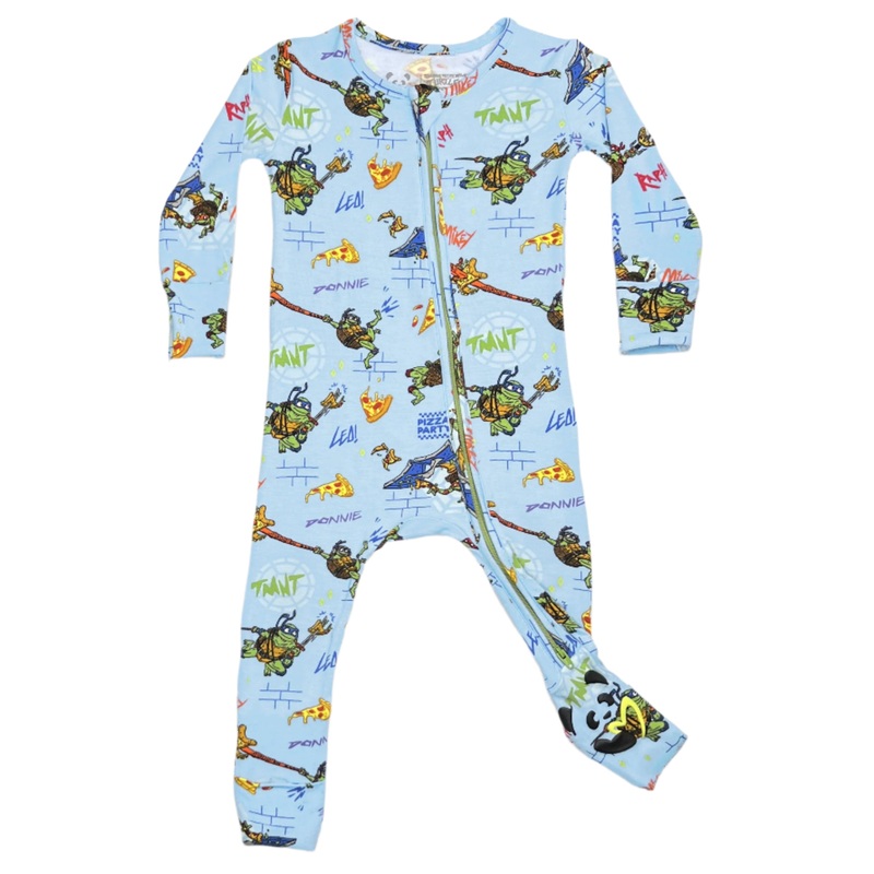 Teenage Mutant Ninja Turtles: Mutant Mayhem Movie Bamboo Convertible Footie
