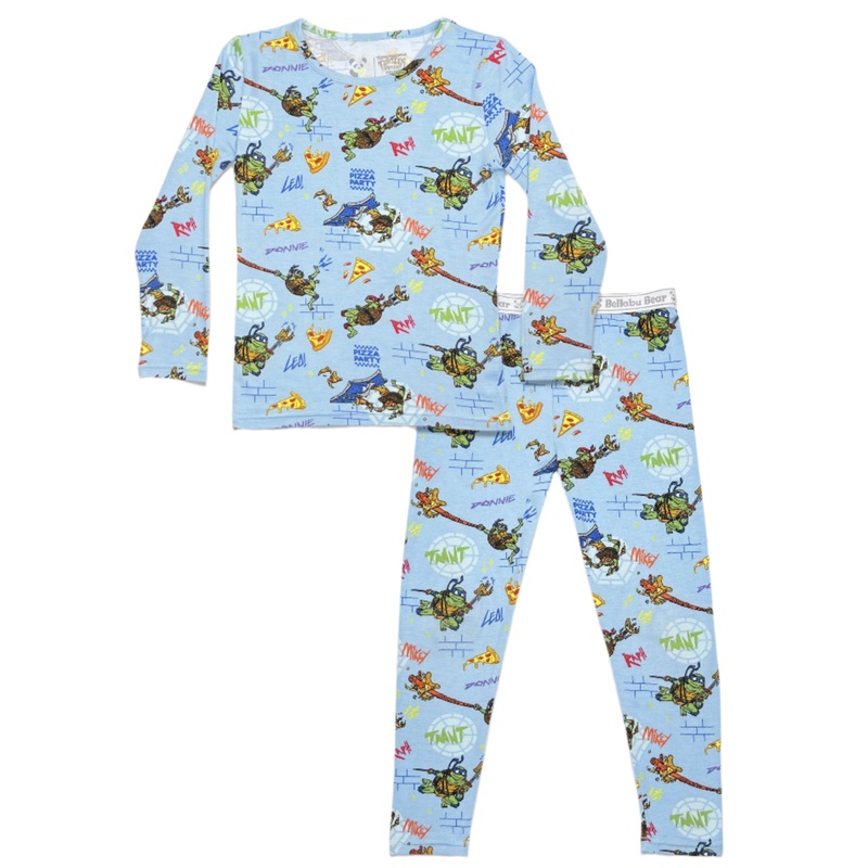 Teenage Mutant Ninja Turtles: Mutant Mayhem Movie Bamboo Kids Pajamas