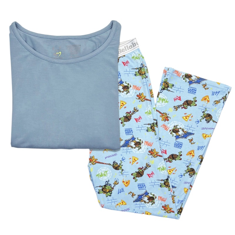 Teenage Mutant Ninja Turtles: Mutant Mayhem Movie Bamboo Men’s Pajama Set
