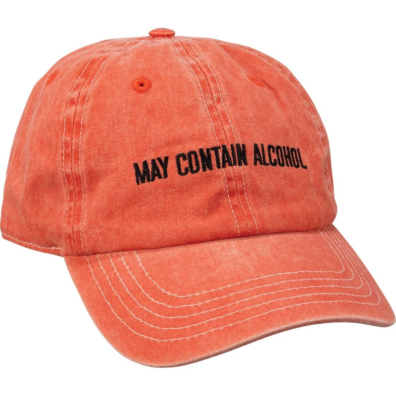 Baseball Cap – May Contain Alcohol