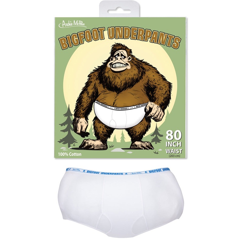 Bigfoot Underpants! – 80 inch waist