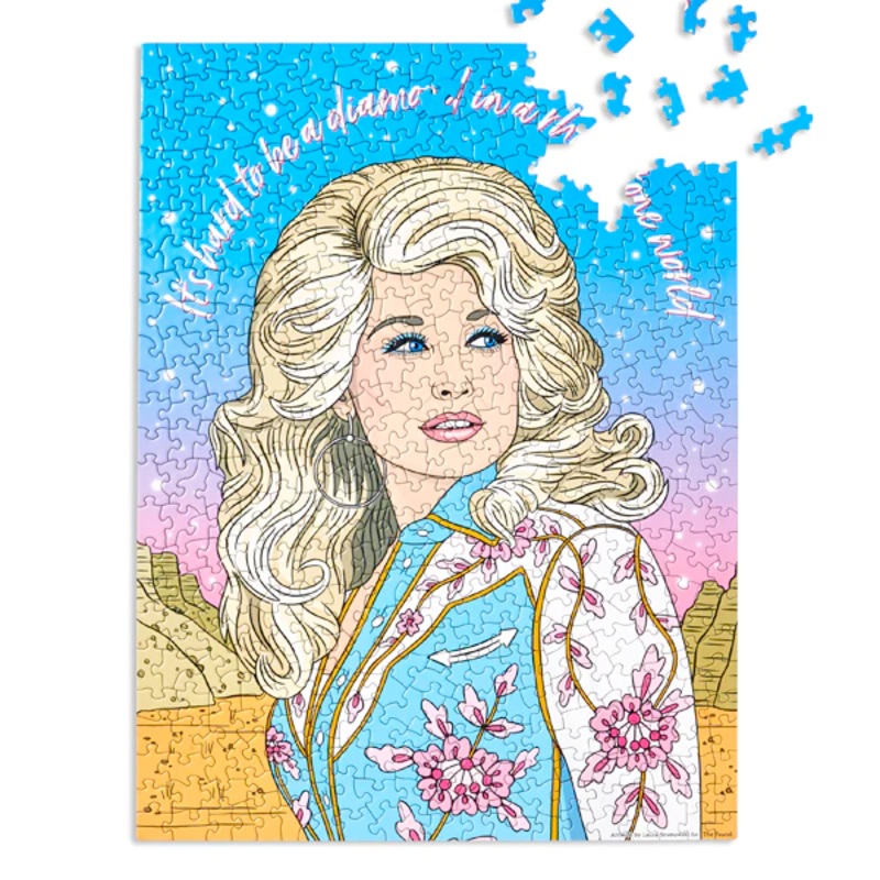 Dolly Cowgirl Diamond Puzzle