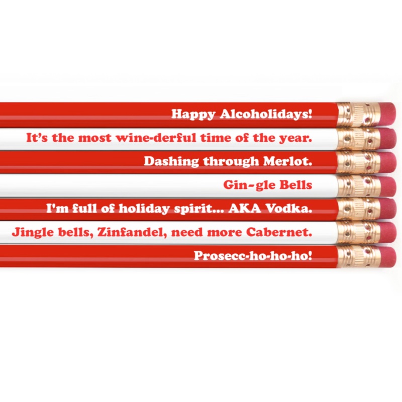 Holiday Cheers Pencil Set