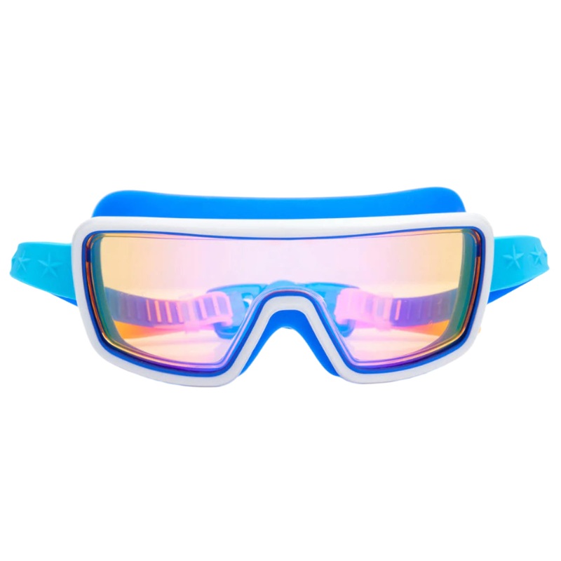 Nanobot Navy Prismatic Kids’ Swim Goggles