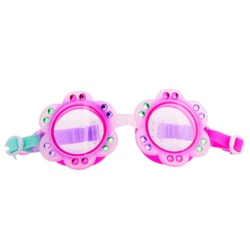 Purple Petunia Petals Girl Kids’ Swim Goggles