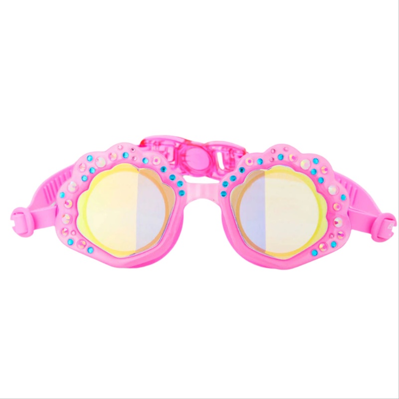 Seashell Pink Shore Kids’ Swim Goggles