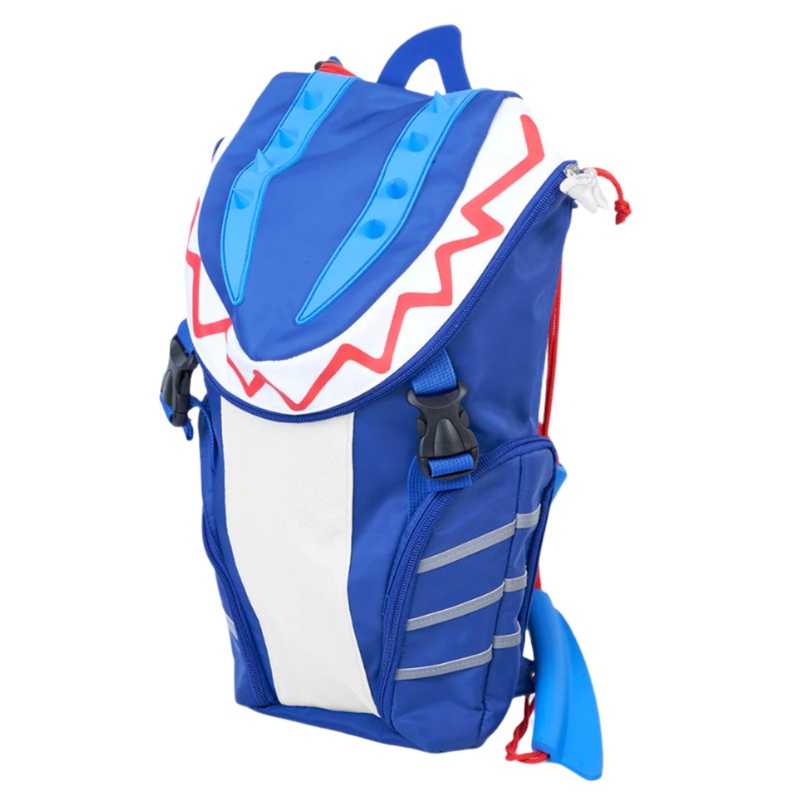 Shark Fin Blue Backpack
