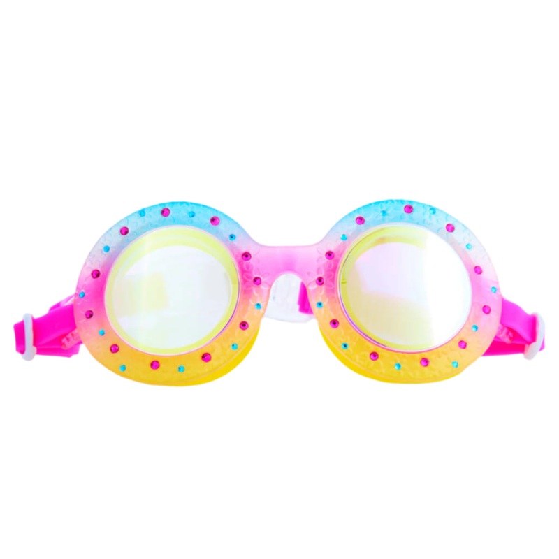 Summer Solstice Budding Flowers Girl Kids’ Swim Goggles