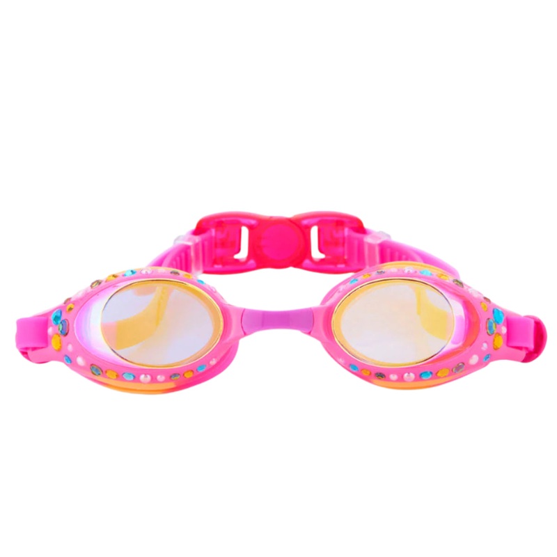 Tropical Tanzanite Glimmering Kids’ Swim Goggles