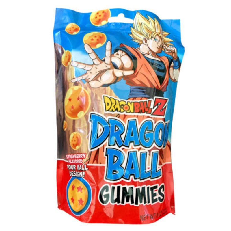 Dragon Ball Gummies in a Bag