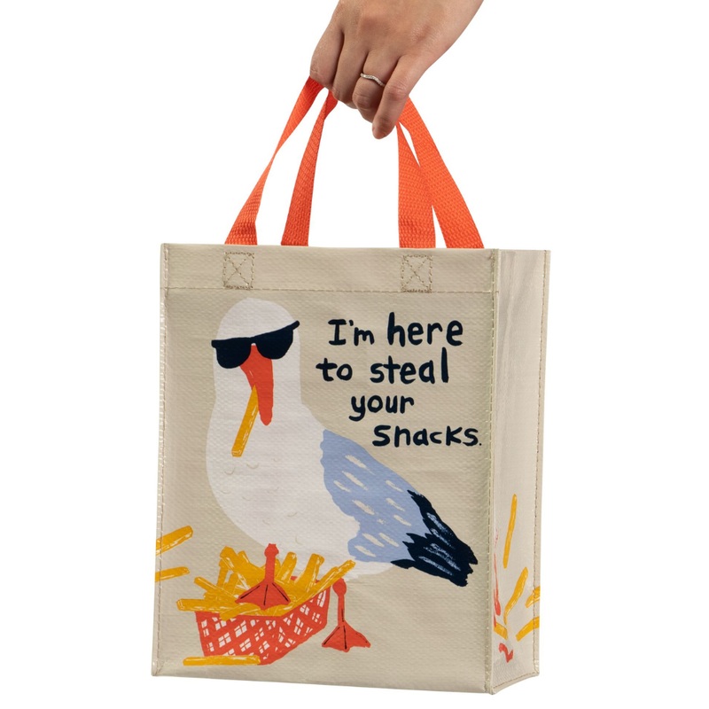 Here to Steal Your Snacks Handy Tote