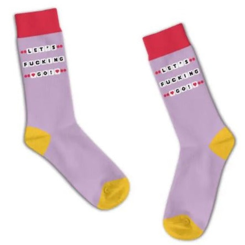 Let’s F-cking Go Socks-