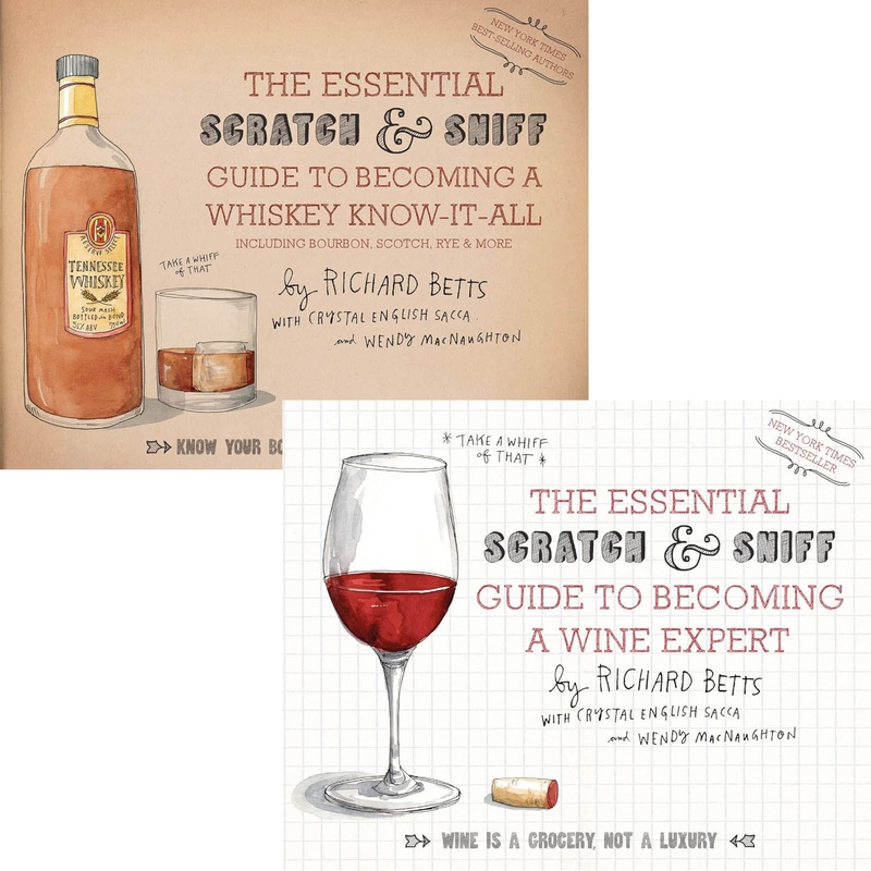 Scratch & Sniff Guide to Becoming an Expert in Wine or Whiskey