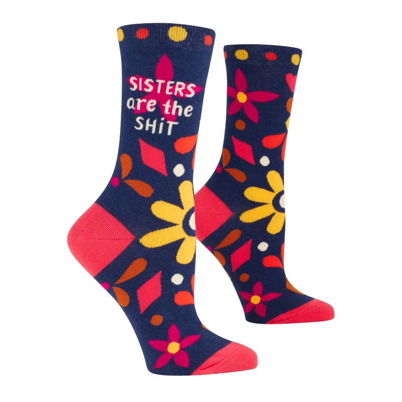 Sisters are the Sh*t Women’s Crew Socks