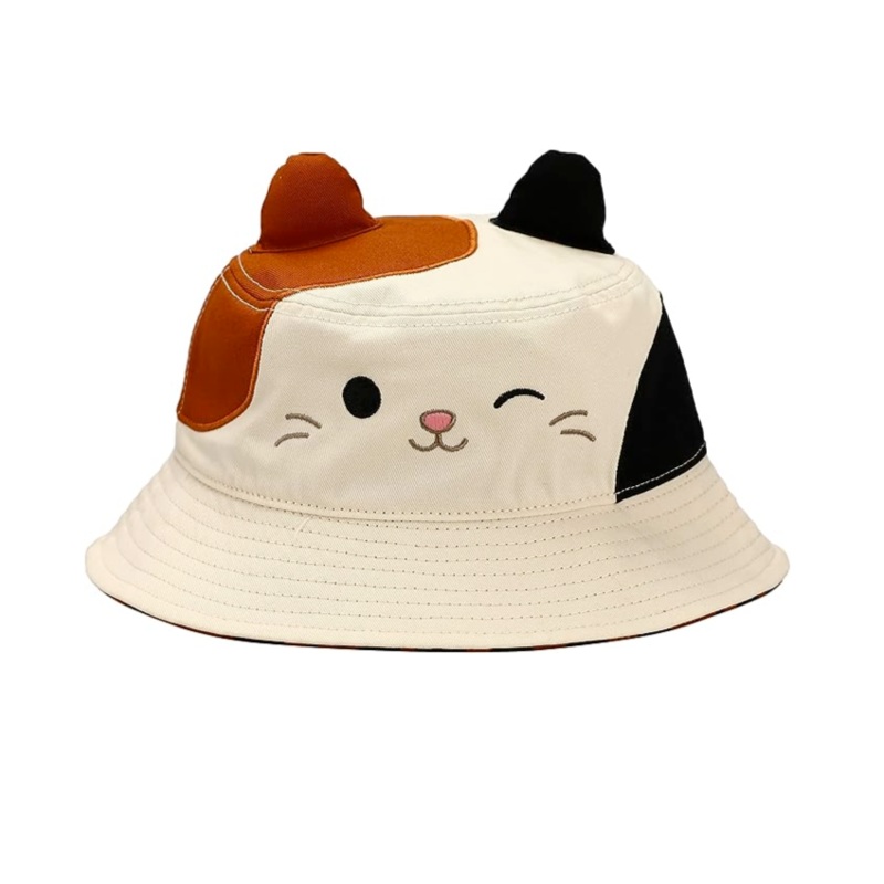 Squishmallows 3D Cat Ears Bucket Hat