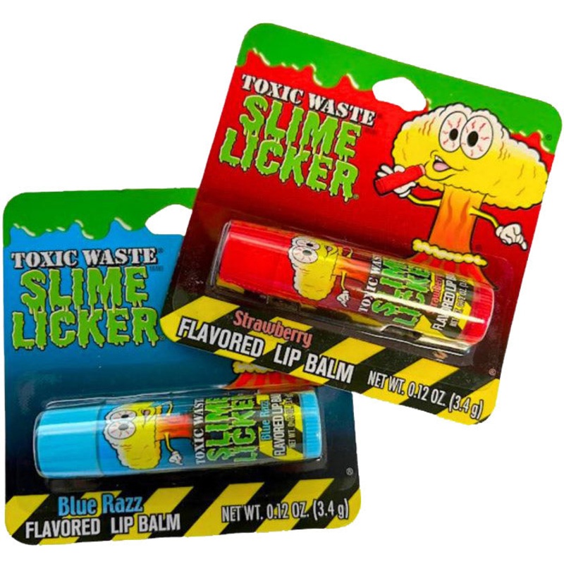 Toxic Waste Slime Licker Lip Balm – 1 random flavor