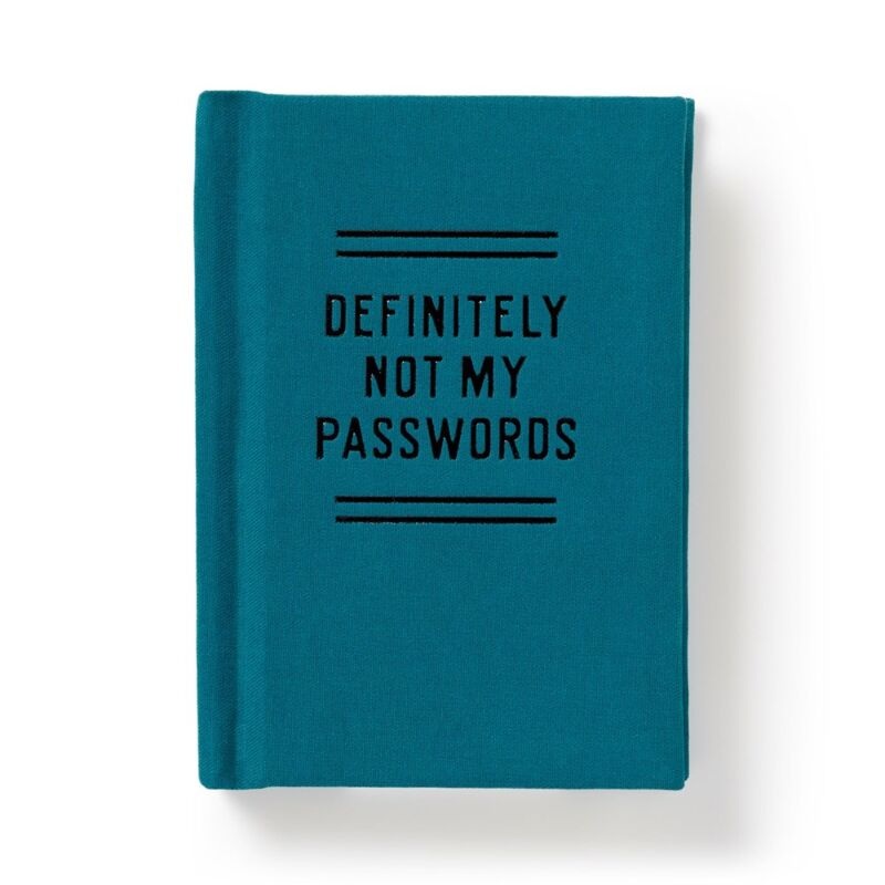 Definitely Not My Passwords Diary