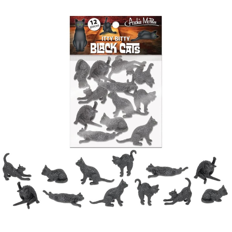 Itty Bitty Black Cats – 12pcs