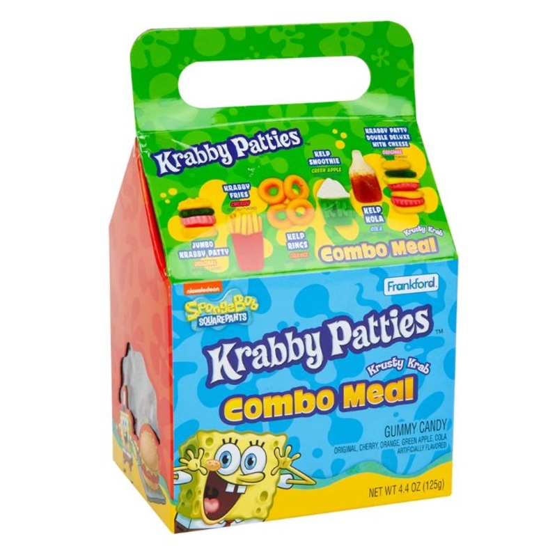 Krabby Patties Combo Meal Box