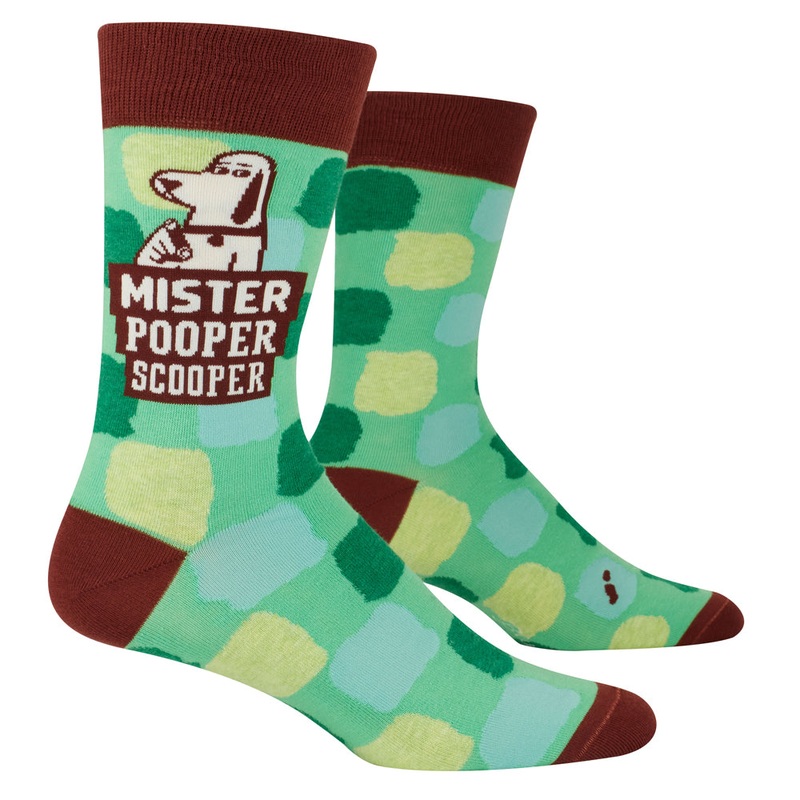 Mister Pooper Scooper Men’s Crew Socks