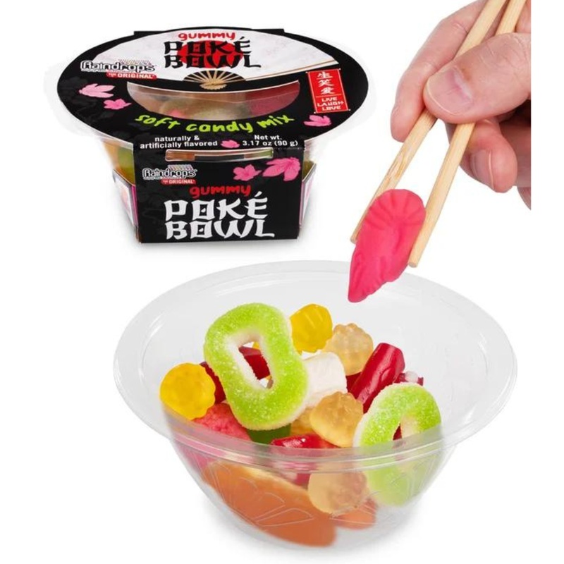 Raindrops Gummi Poke Bowl
