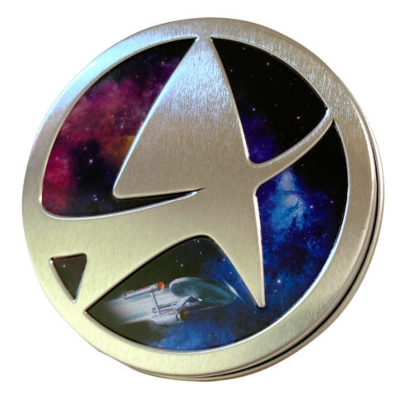 Star Trek To Boldly Go Sours Candy Tin