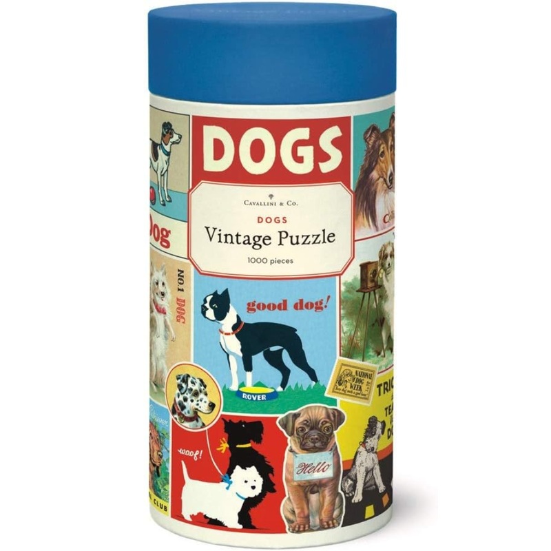 Vintage Dogs 1000 pc puzzle