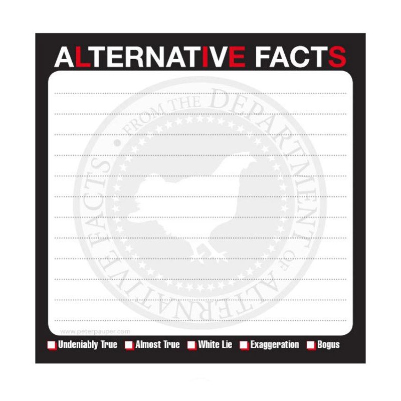 Alternative Facts Message Pad