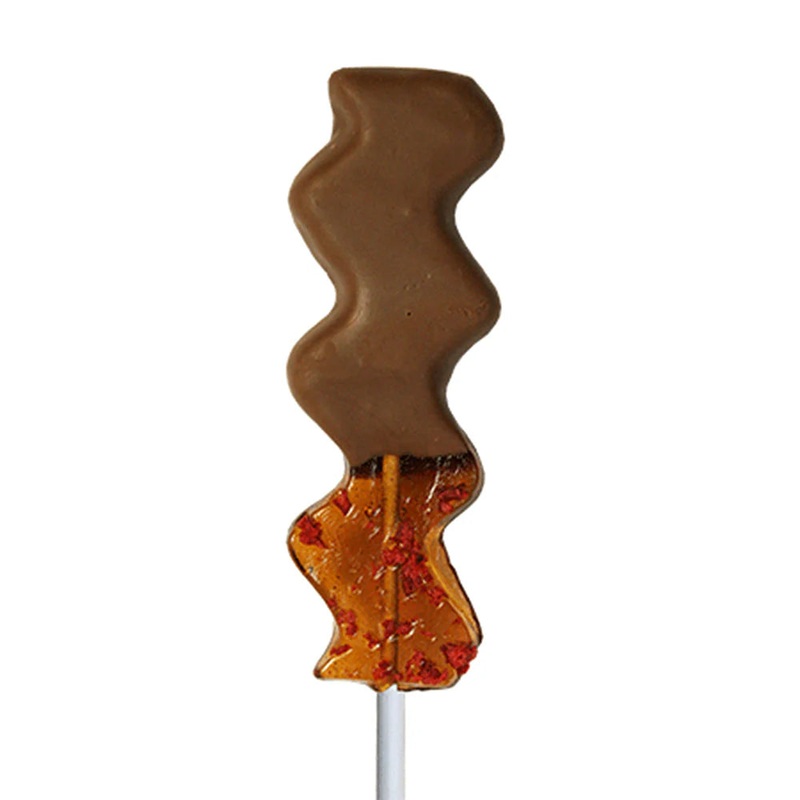 Chocolate dipped Bacon Lollipop – 1 pc