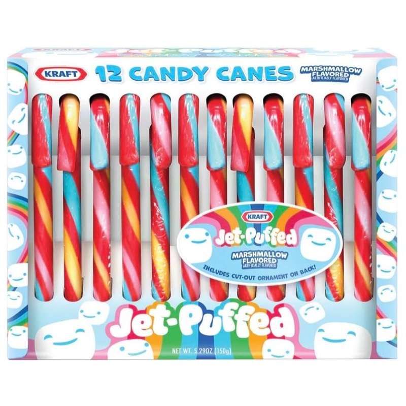 Jet-Puffed Marshmallow Flavored Candy Canes