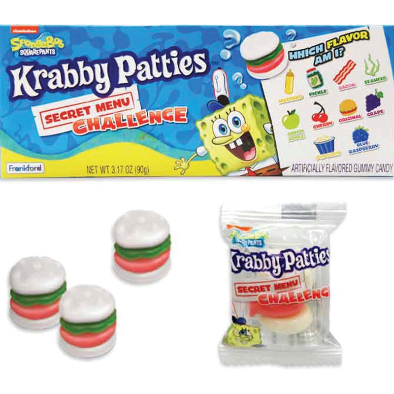 Krabby Patty Secret Menu Challenge (with 10 Mystery Flavors)