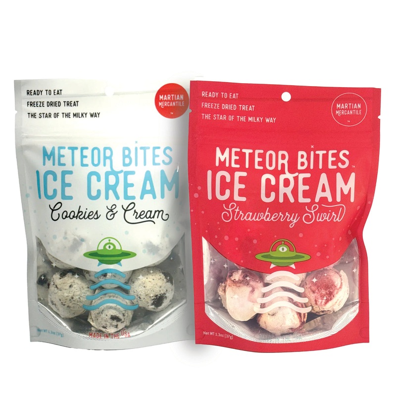 Meteor Bites Freeze Dried Ice Cream