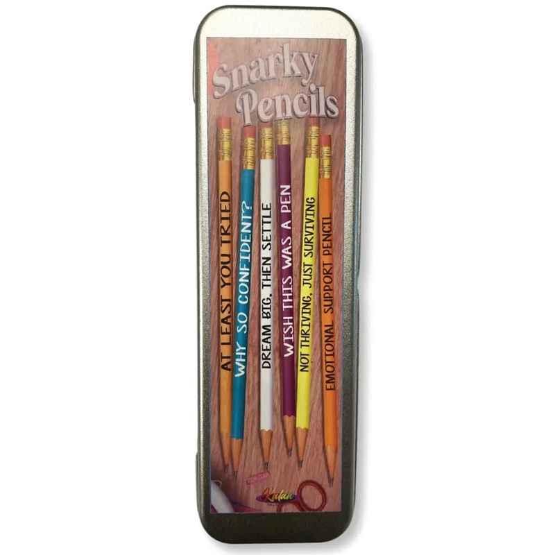 Snarky Pencils set of 6 in a Tin
