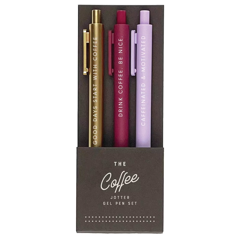 The Coffee Jotter Gel Pen: Set of 3