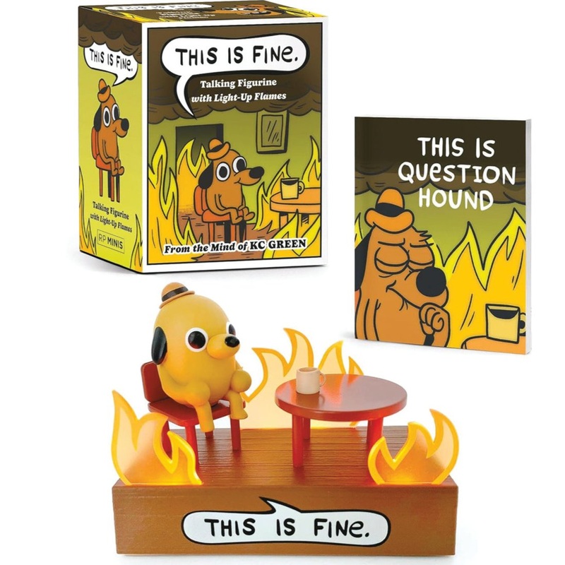 This is Fine, Talking Figure with Light and Sound