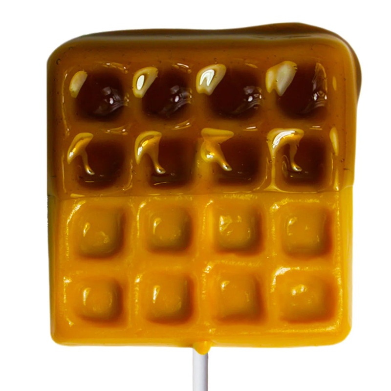 Waffles ‘n Syrup Lollipop