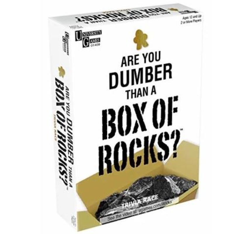 Are you dumber than a Box of Rocks Game
