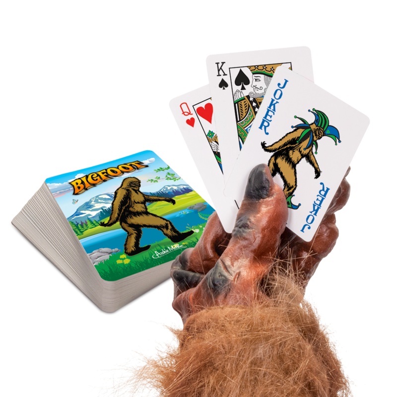 Bigfoot Playing Cards in Tin