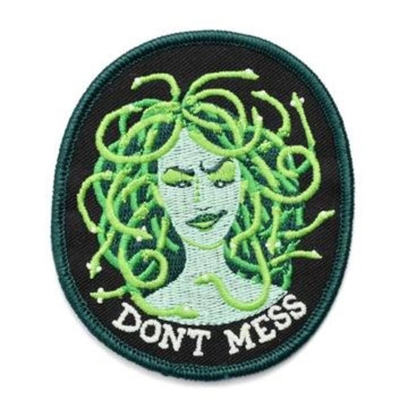 Don’t Mess Medusa Patch