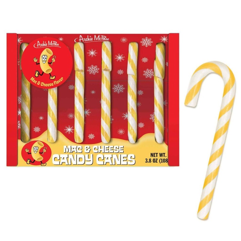 Mac & Cheese Candy Canes – set of 6