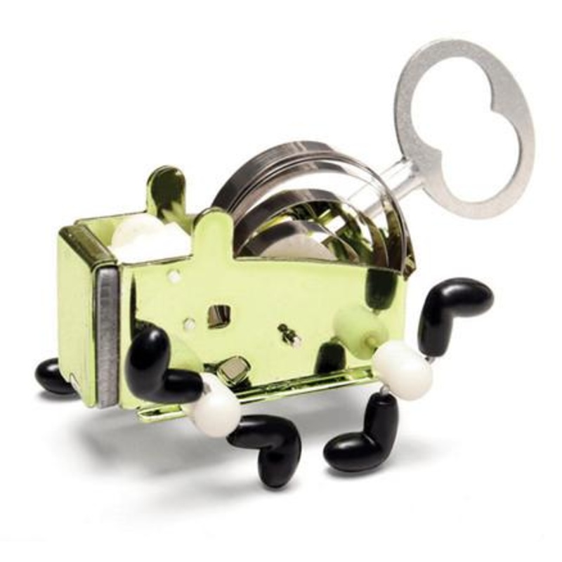 Pea Wind Up Tin Toy