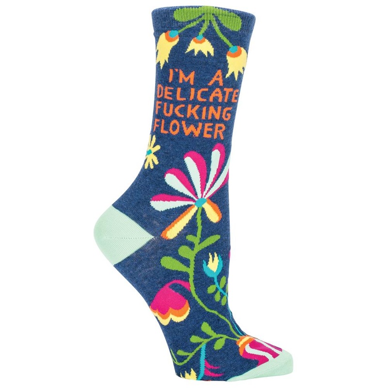 SOCKS- I’m a delicate F*cking Flower Women’s Socks