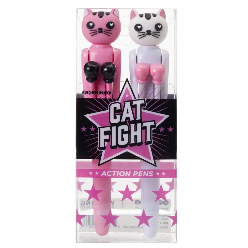 Cat Fight Action Pens