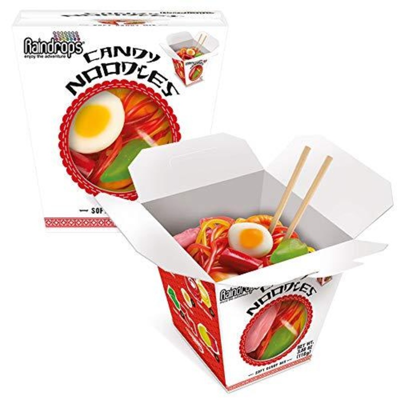 Gummy Noodles in Takeout Carton