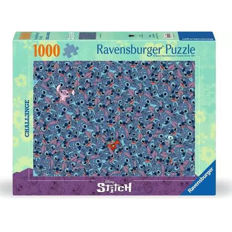 Ravensburger Disney Stitch Challenge 1000 Pc Puzzle
